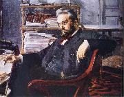 The Portrait of Alzheimer Chebyshev Mikhail Vrubel